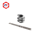Customized Replaced Screw Element Segment For Twin Screw Extruder Dog Food Machine
