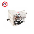 Cast Iron Twin Screw Extruder Elements / Extruder Machine Price High Speed Gear Box Plastic Recycling Extruder