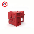 Cast Iron Material Pellet Machine Parts Gearbox 5.53 - 6.37T/A3 Torque Grade