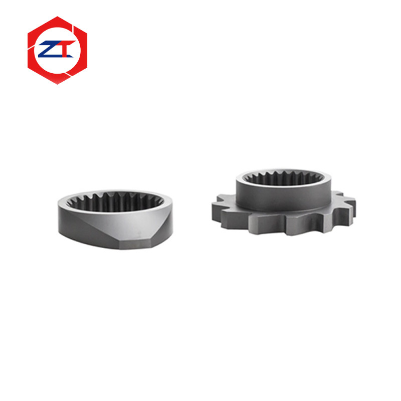 Wear Resistance Disk Twin Screw Extruder Parts Segments Anti Corrosion Lab Scale Twin Screw Extruder