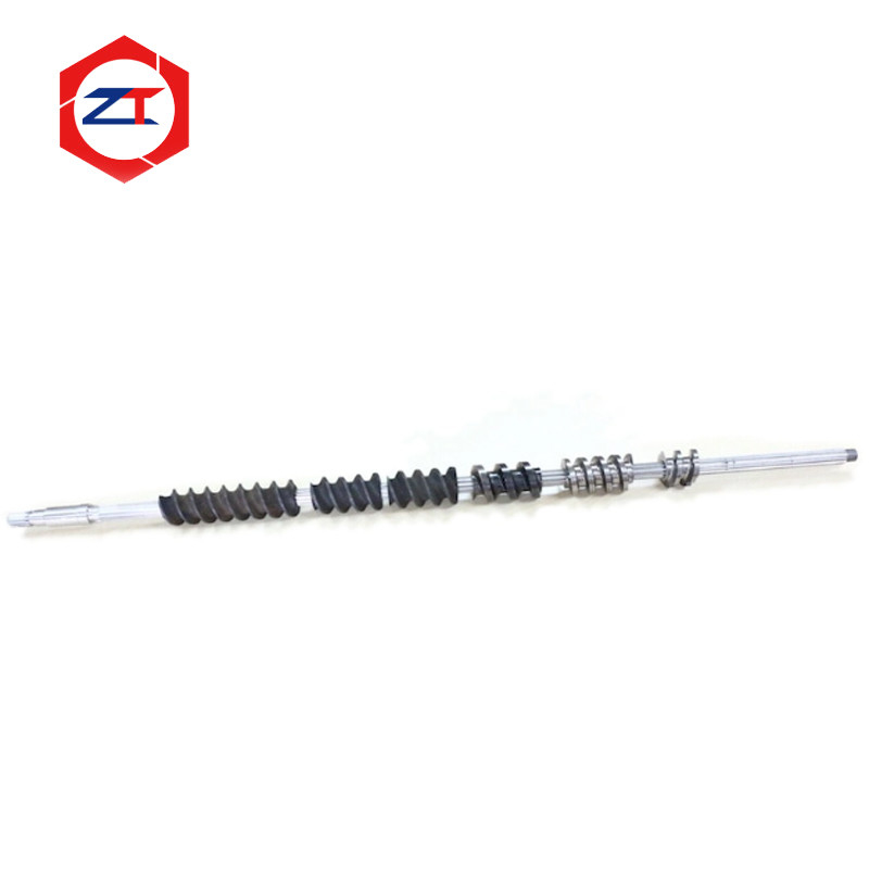 Twin Screw Extruder Screw Segment Wr5 Material Elements For PP PE ABS PVC Pet