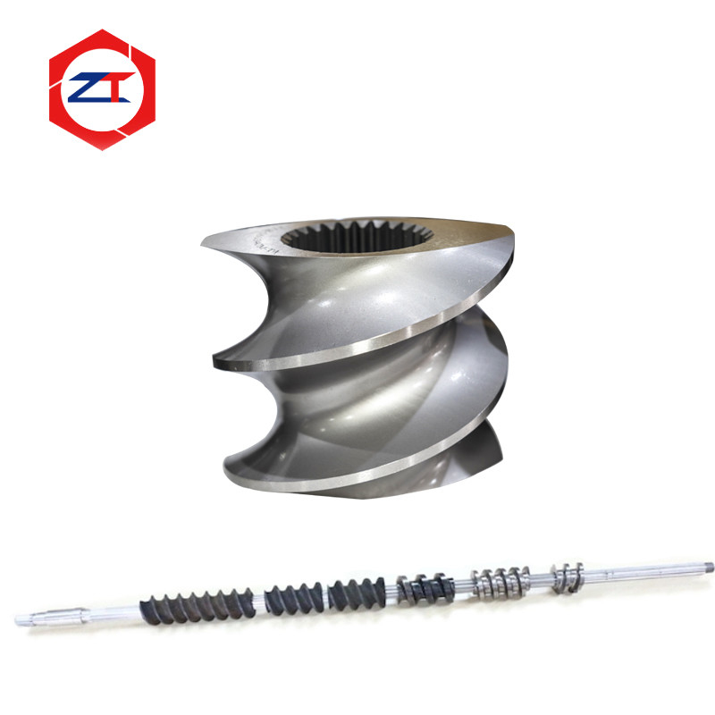 Parallel Extruder Convey Screw Elements W6Mo5Cr4V2 Materials For PP PE PVC