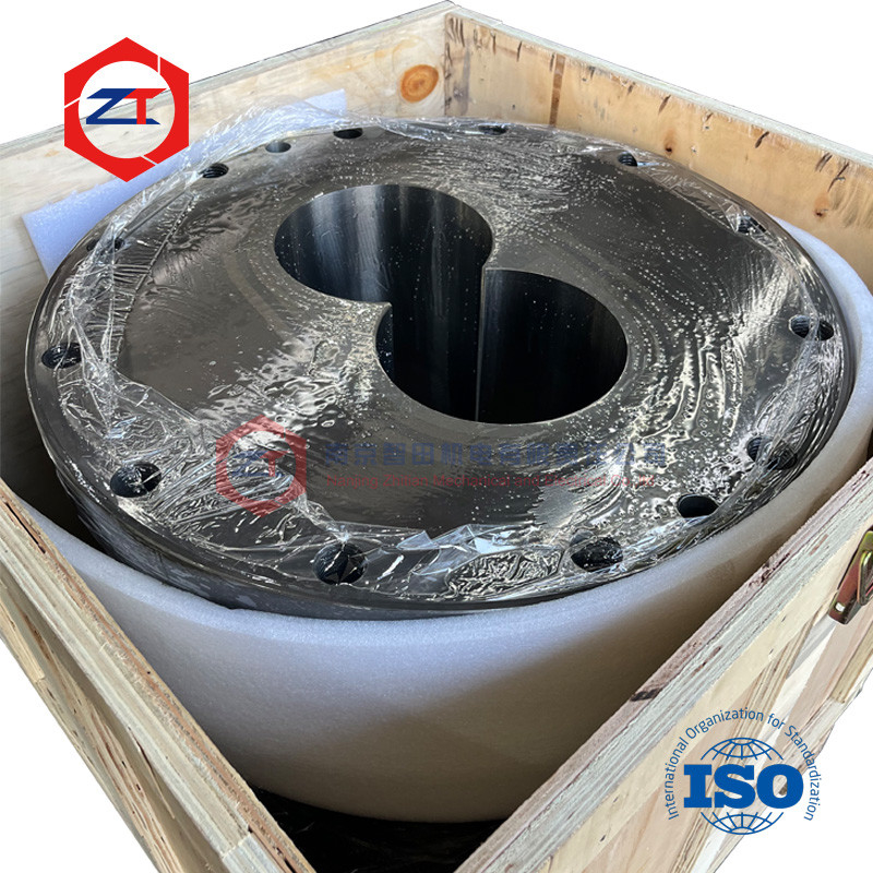 41CrAlMo7 Twin Screw Extruder Components Barrel for Plastic Machine Petrochemical Industry