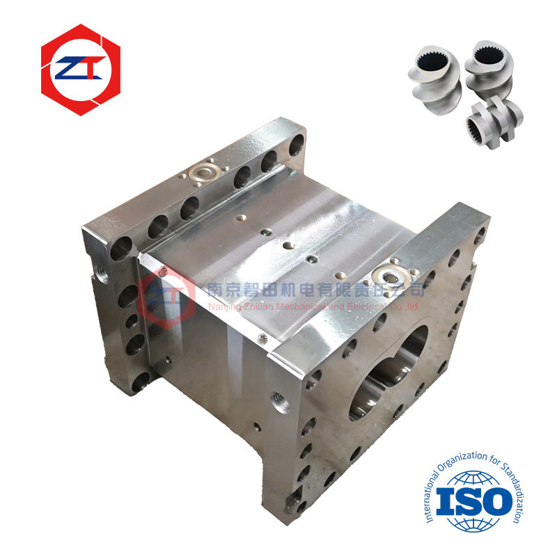 Segment Barrel For Zsk plastic Co-Rotating Twin Screw Extruder With Alloy Linner Screw and barrel
