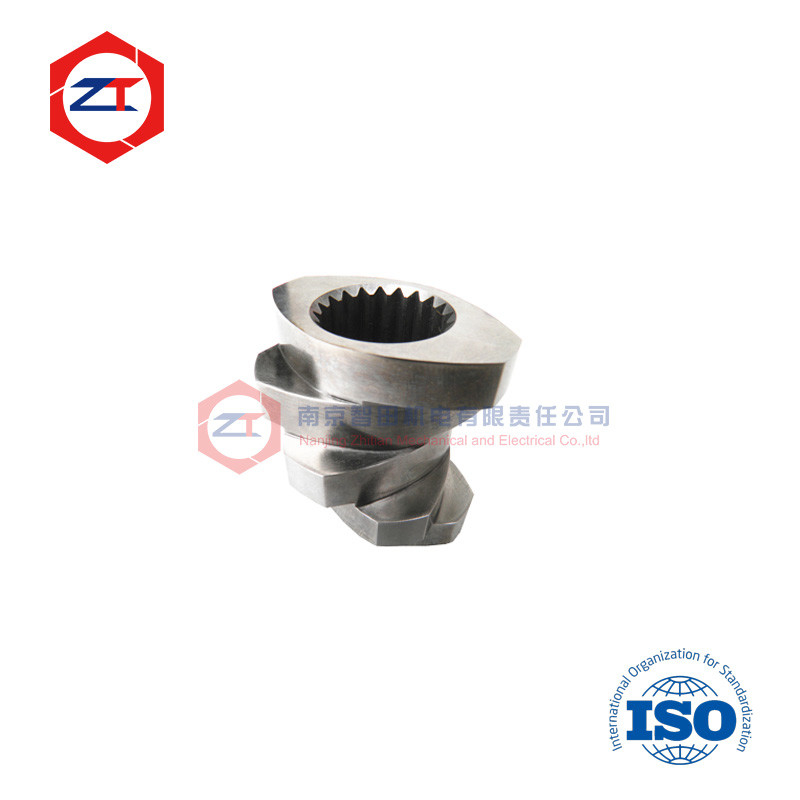 Melting Zone Twin Screw Extruder Screw Elements 30° - 90° Angle Design Stable Performance