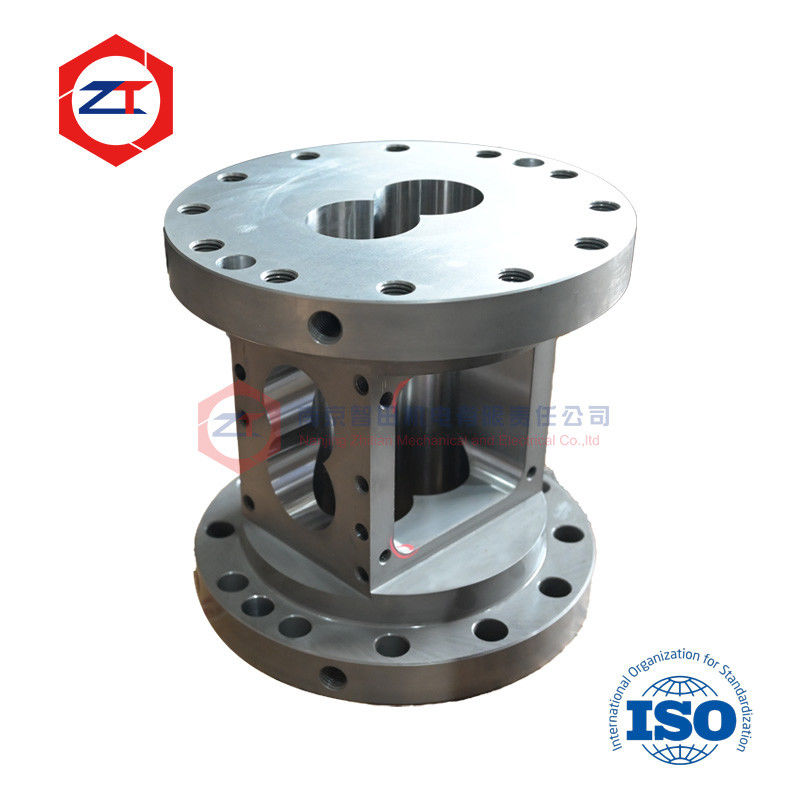 Co Rotating Co Rotating Twin Screw Extruder Screws And Barrels For Plastic And Food ...