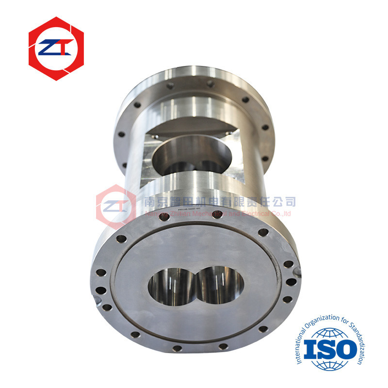Stainless Steel Extruder Screw Barrel Parts For Food Twin Screw Extrusion Machine
