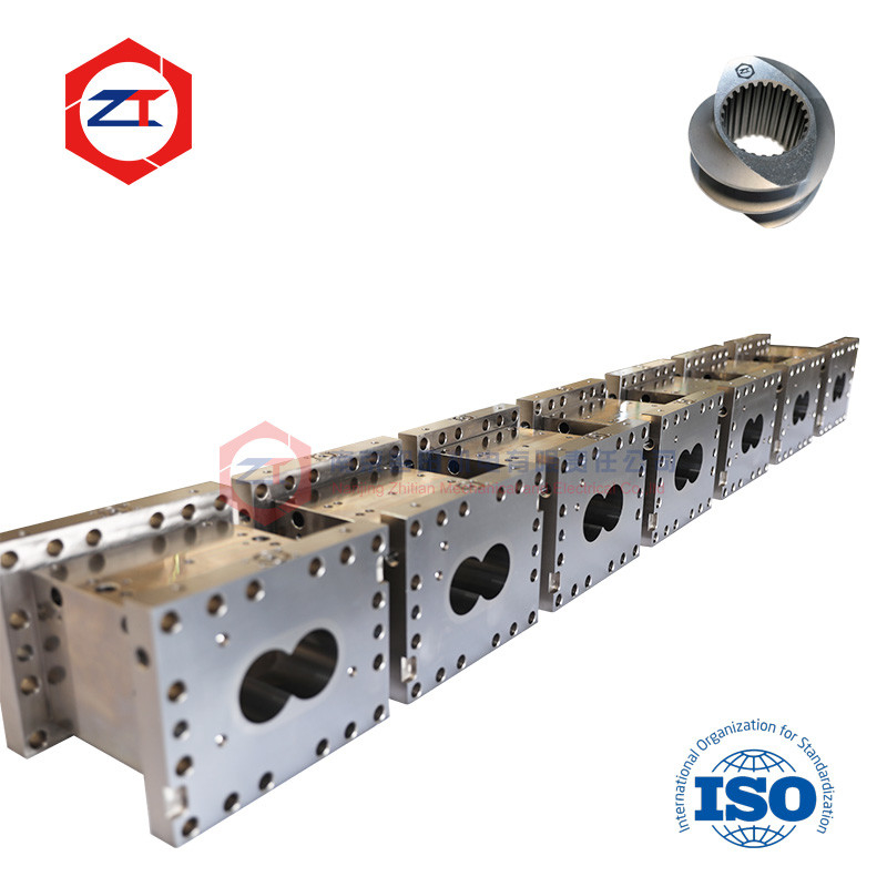 ISO9001 Certificate OEM Twin Screw Extruder Barrels 15.6-350mm And Over