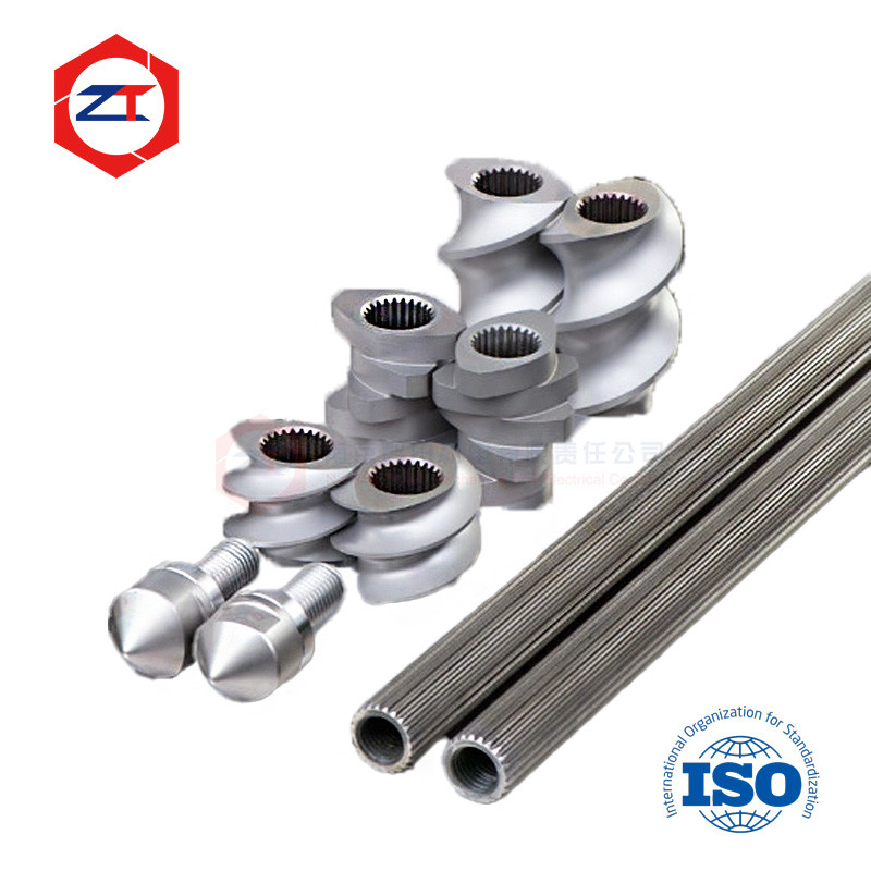Customized Alloy Extruder Screw Elements Wear Resistant