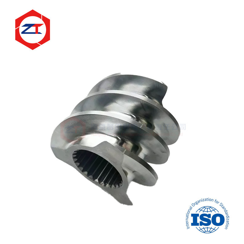 41CrAlMo7 38CrMoAl Double Screw Segments For Co-Rotating Twin Screw Extruders