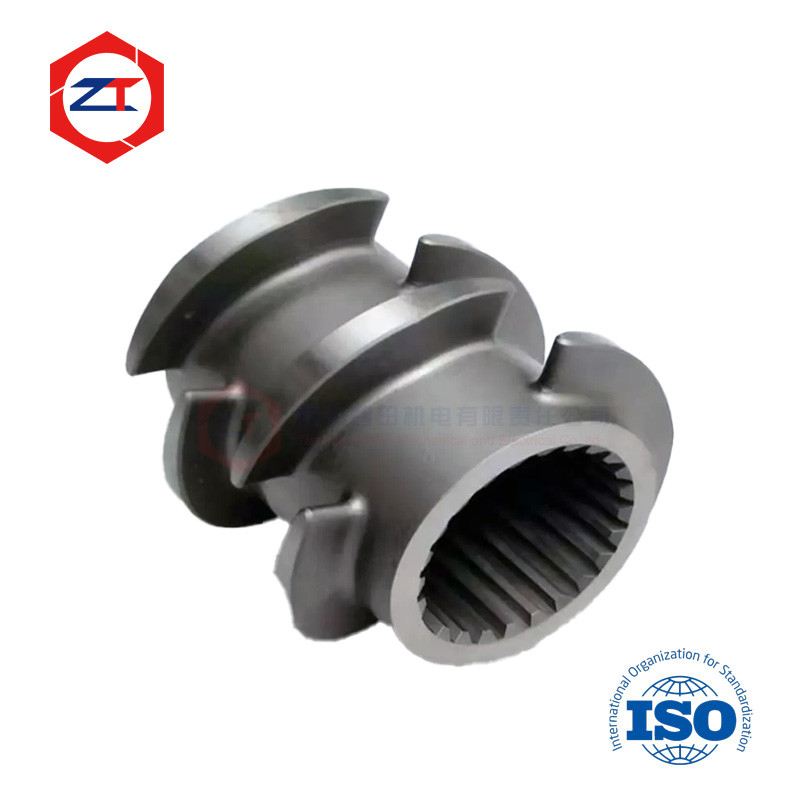 Buss46 Kneader Elements With Specialty Extruder Screw Material And Sand Blasting Finish