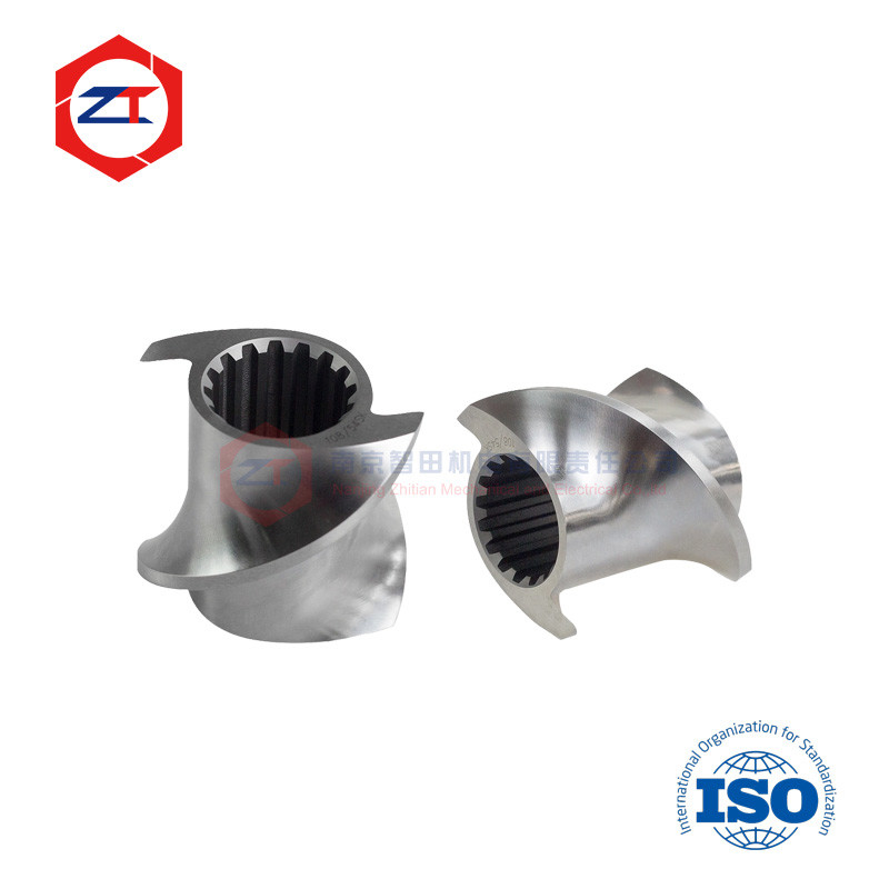 Screw And Barrel For Floating Fish Feed Pellet Mill Twin Screw Extruder For Fish Food