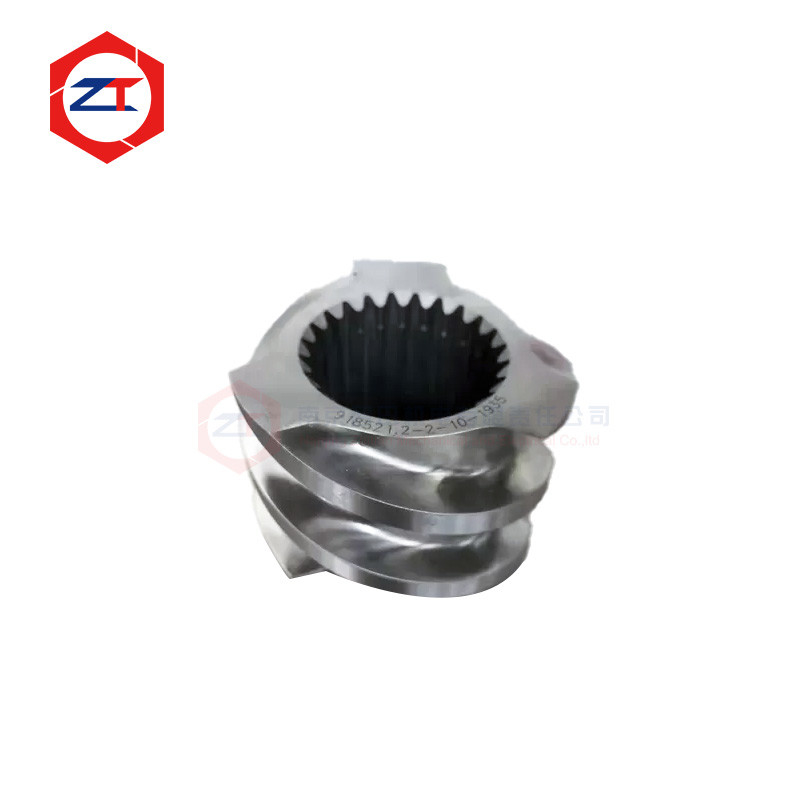 Customized Screw Diameter Twin Screw Extruder Parts Segment For From Direct