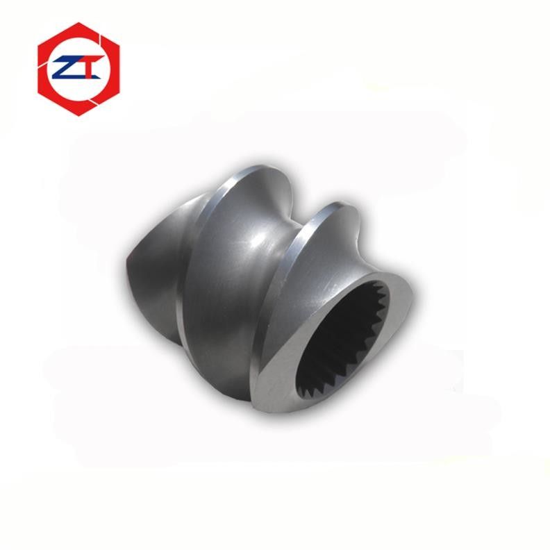 Mirror Surface Extruder Screw Elements 6542 / Tool Steel Material High Hardenability