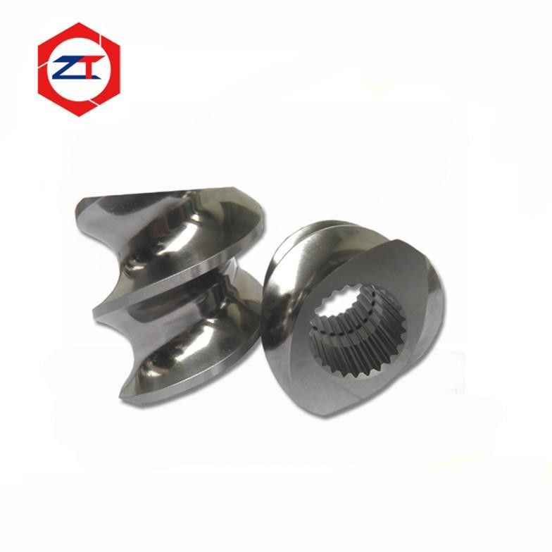 Mirror Surface Extruder Screw Elements 6542 / Tool Steel Material High Hardenability
