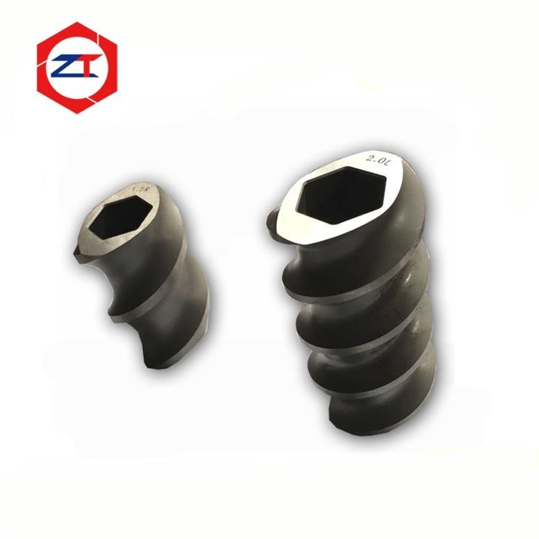 Pm Hip Quality Good Abrasive Resistance Twin Screw Elements For Fiberglass Kneading Block Rubber Extruder Machine