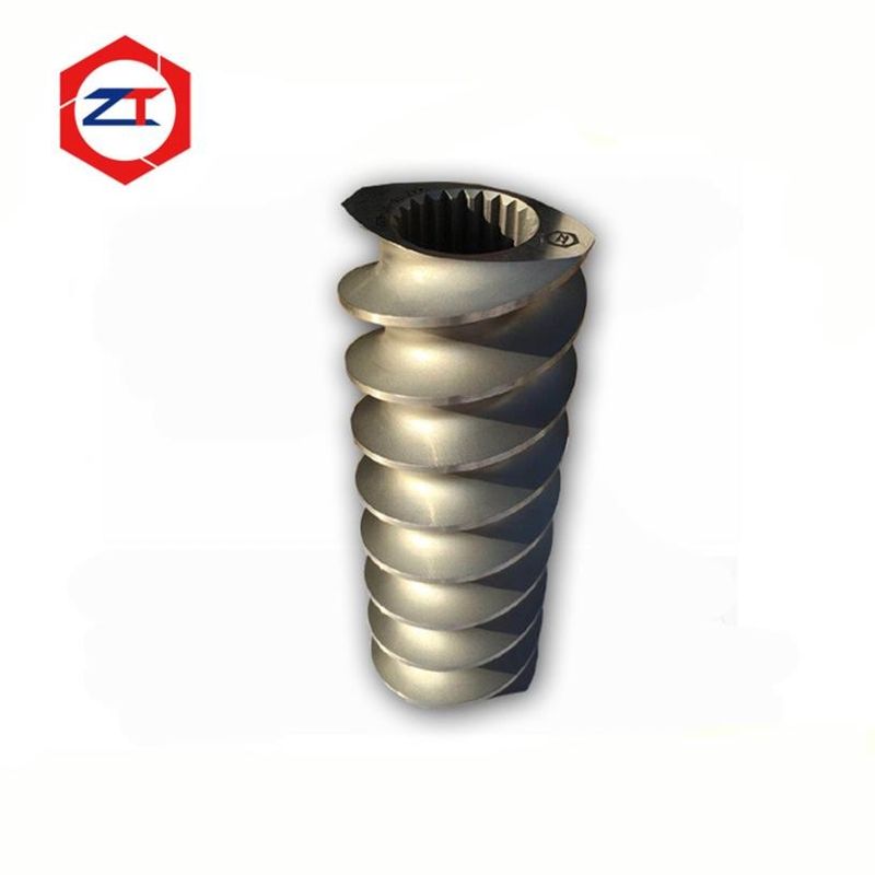Screw And Barrel Screw Elements For Plastic Twin Screw Extruder Prawn Feed Manufacturing Machine