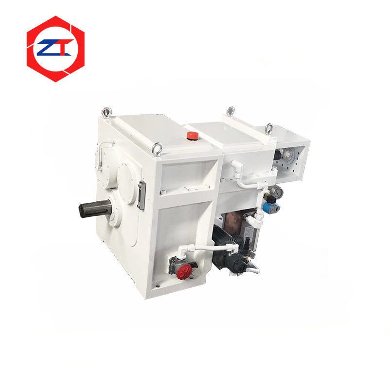 TDSN75 Blue / Red Twin Screw Extruder Parts Gearbox 1260 - 1313N.M Torque Pp Hollow Sheet Extrusion Line