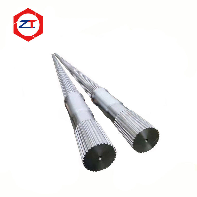 WR15E Shaft 40CrNiMoa Material Spline Milling Shaft For TSE75 Twin Screw Extruder Machine Stainless Steel Drive Shaft
