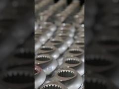 screw elements for snack extruders